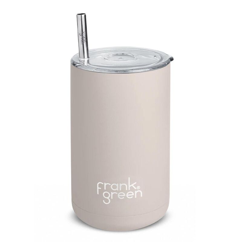 frank green Iced Coffee Cup with Straw Moon Dust image number 0